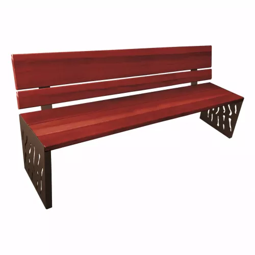 Banc bois et acier Venise PROCITY