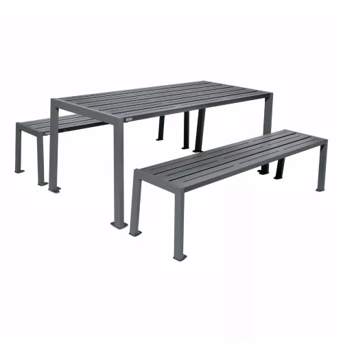 Table de pique-nique Silaos® acier PROCITY