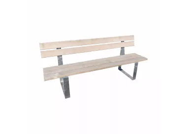 Banc galva et bois brut Riga PROCITY