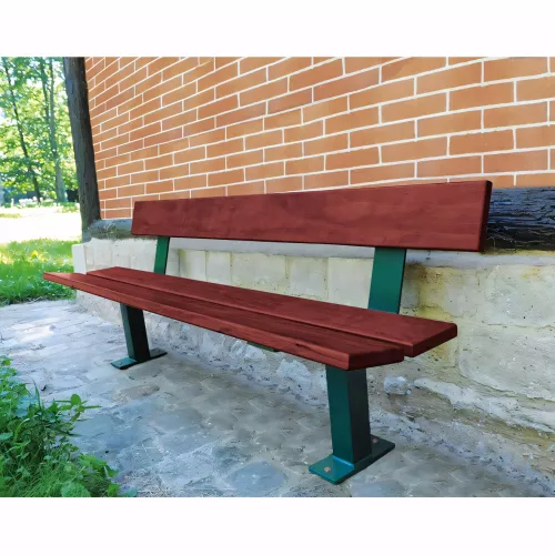 Banc bois et acier Pagode PROCITY