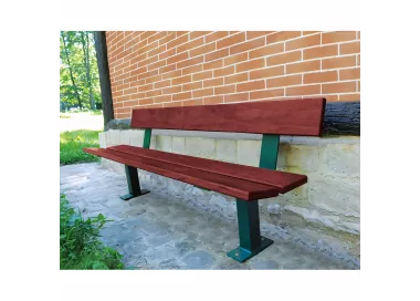 Banc bois et acier Pagode PROCITY