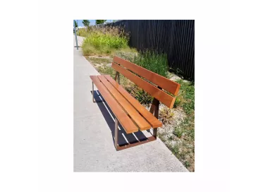 Banc bois et acier Riga PROCITY