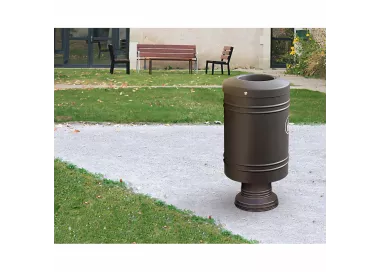 Corbeille Gascogne socle en fonte 60 litres PROCITY