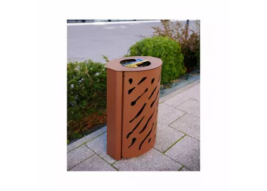 Corbeille Venise Tri sélectif 2 X 60 litres PROCITY