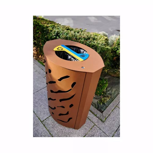 Corbeille Venise Tri sélectif 2 X 60 litres PROCITY