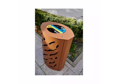 Corbeille Venise Tri sélectif 2 X 60 litres PROCITY