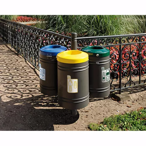 Corbeille Guyenne pour tri sélectif City 40 litres PROCITY