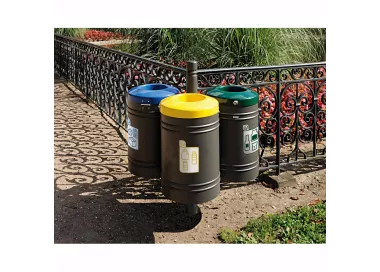 Corbeille Guyenne pour tri sélectif City 40 litres PROCITY