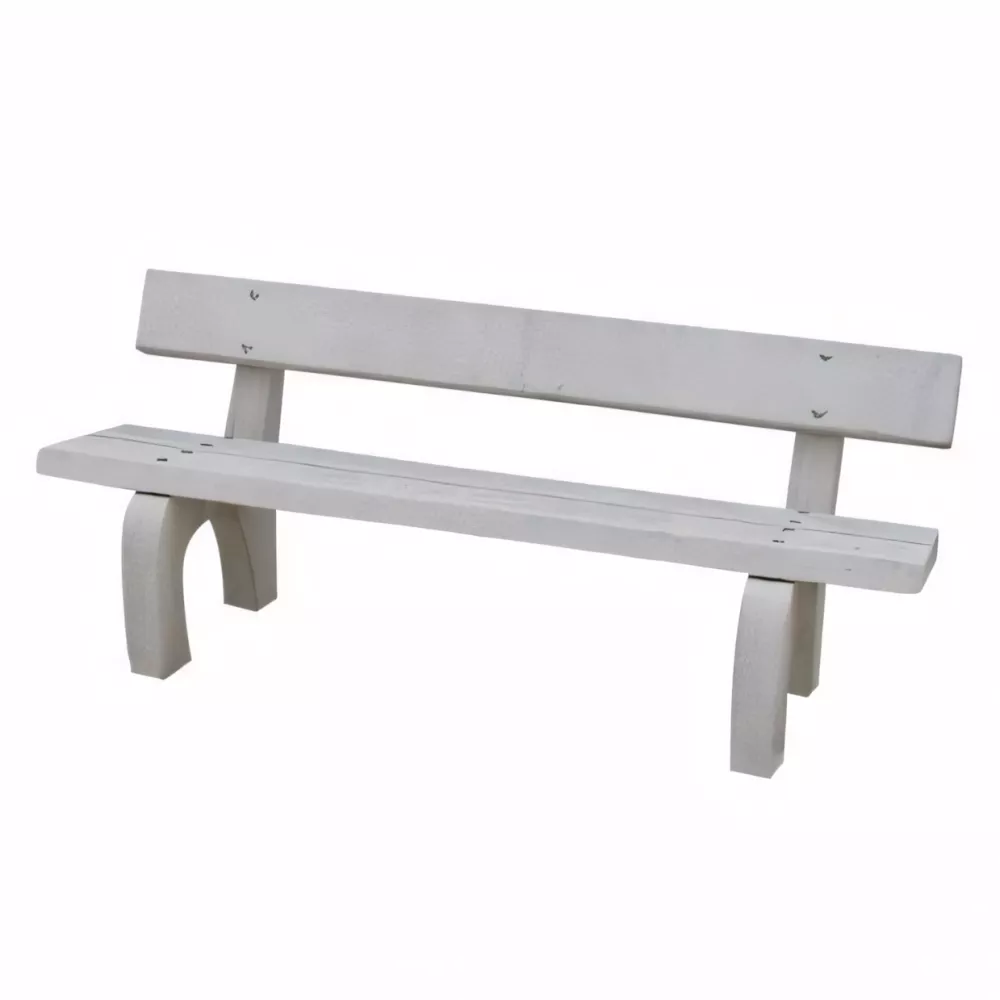 Banc PLATANE 180 cm en béton