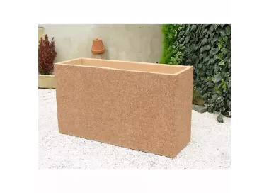 Jardinière rectangulaire en béton AKHENATON