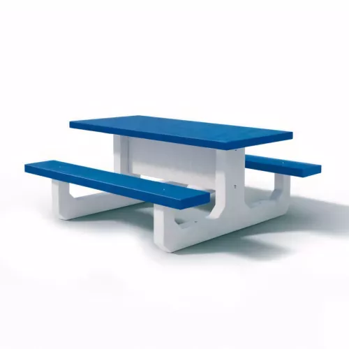 Table de pique-nique en béton RECTANGLE