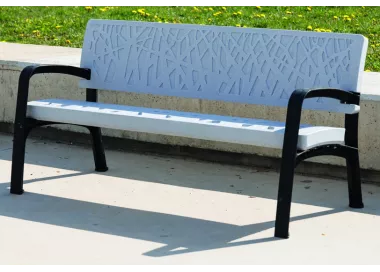 Banc éco MAVERICK 100 % recyclé