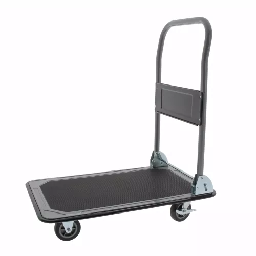 Chariot professionnel pliable 150kg 4 roues