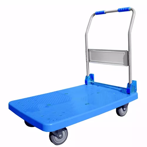 Chariot de manutention pliable 150 kg acier