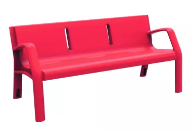 Banc ALVIUM 100 % recyclable