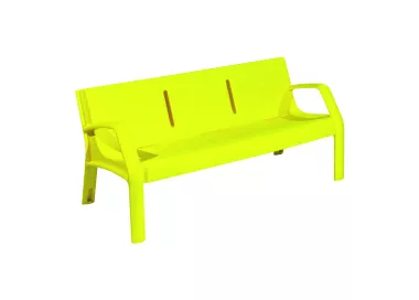 Banc ALVIUM 100 % recyclable