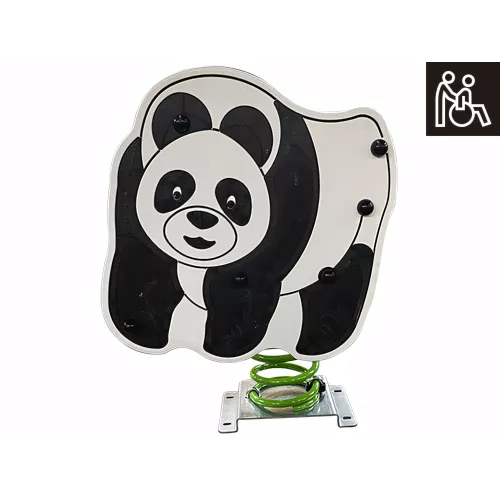 Panda inclusif pour enfants à mobilité réduite