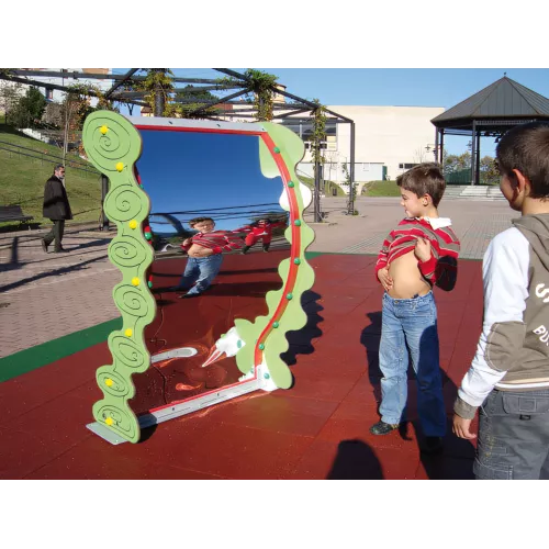 Miroir magique double inclusif pour enfants