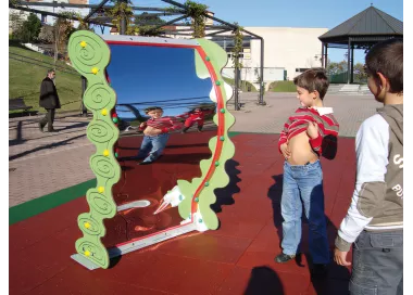 Miroir magique double inclusif pour enfants