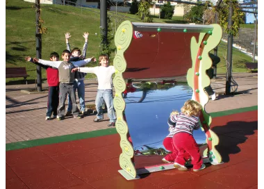 Miroir magique double inclusif pour enfants