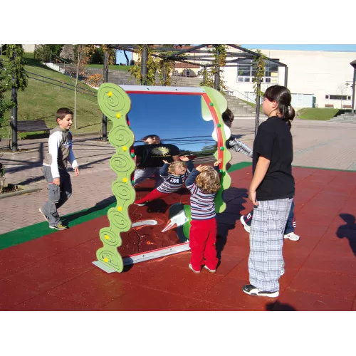 Miroir magique double inclusif pour enfants