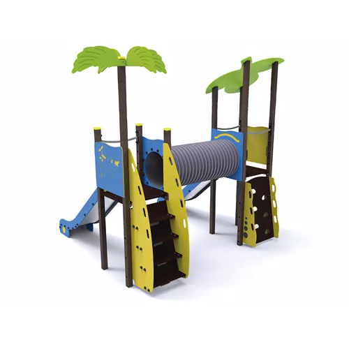 Parc tropical 2 en éco-composite pour enfants