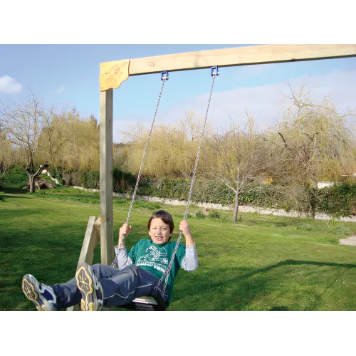 Parc enfants Ruiloba avec toboggan et balançoire