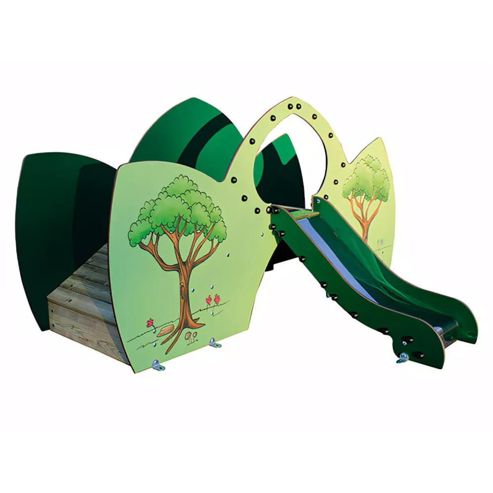 Chemin forestier inclusif pour enfants 1-6 ans