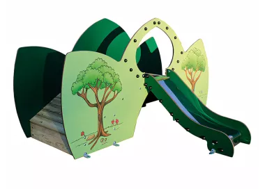 Chemin forestier inclusif pour enfants 1-6 ans