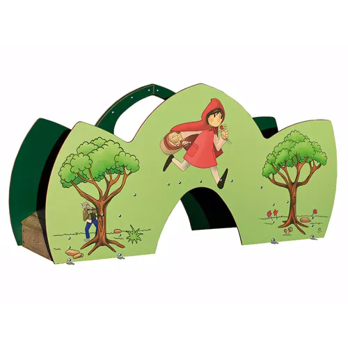 Chemin forestier inclusif pour enfants 1-6 ans