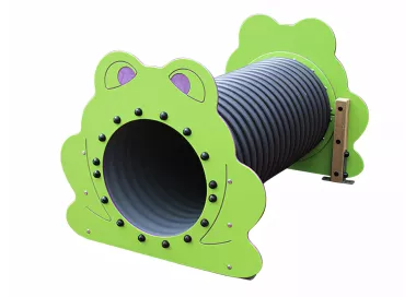 Tunnel grenouille en polyéthylène pour enfants