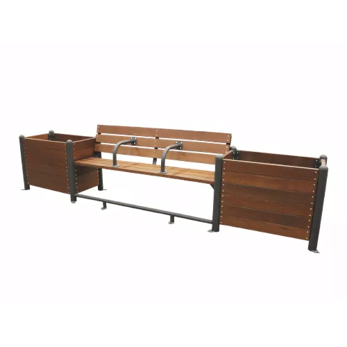 Jardinière-banc senior ergonomique 380 cm