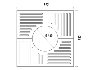 Grille d'arbre IMPU