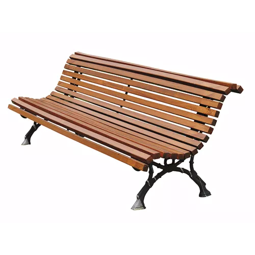 Banc Oyambre en bois tropical 2 mètres