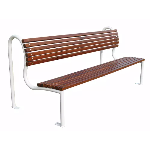 Banc Vital en bois tropical 2 mètres