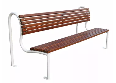 Banc Vital en bois tropical 2 mètres