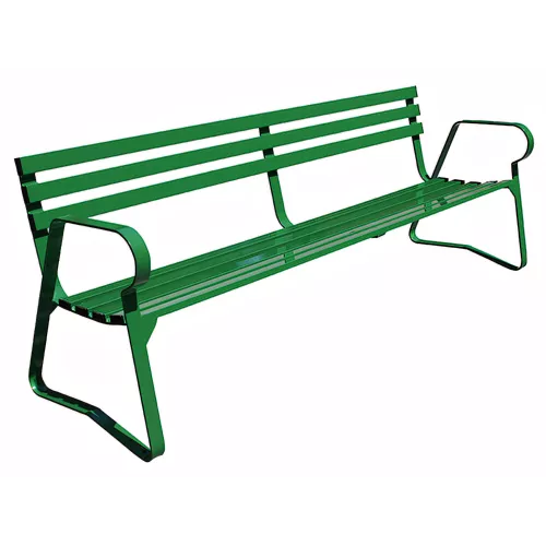 Banc Langre en métal 2 mètres