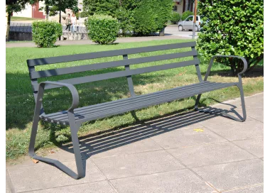 Banc Langre en métal 2 mètres