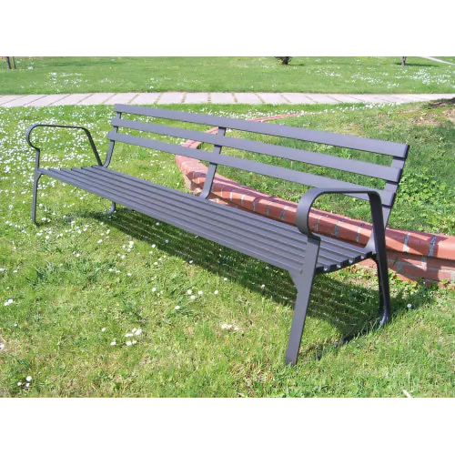 Banc Langre en métal 2 mètres