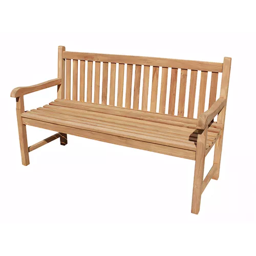 Banc de jardin Aramal en teck naturel