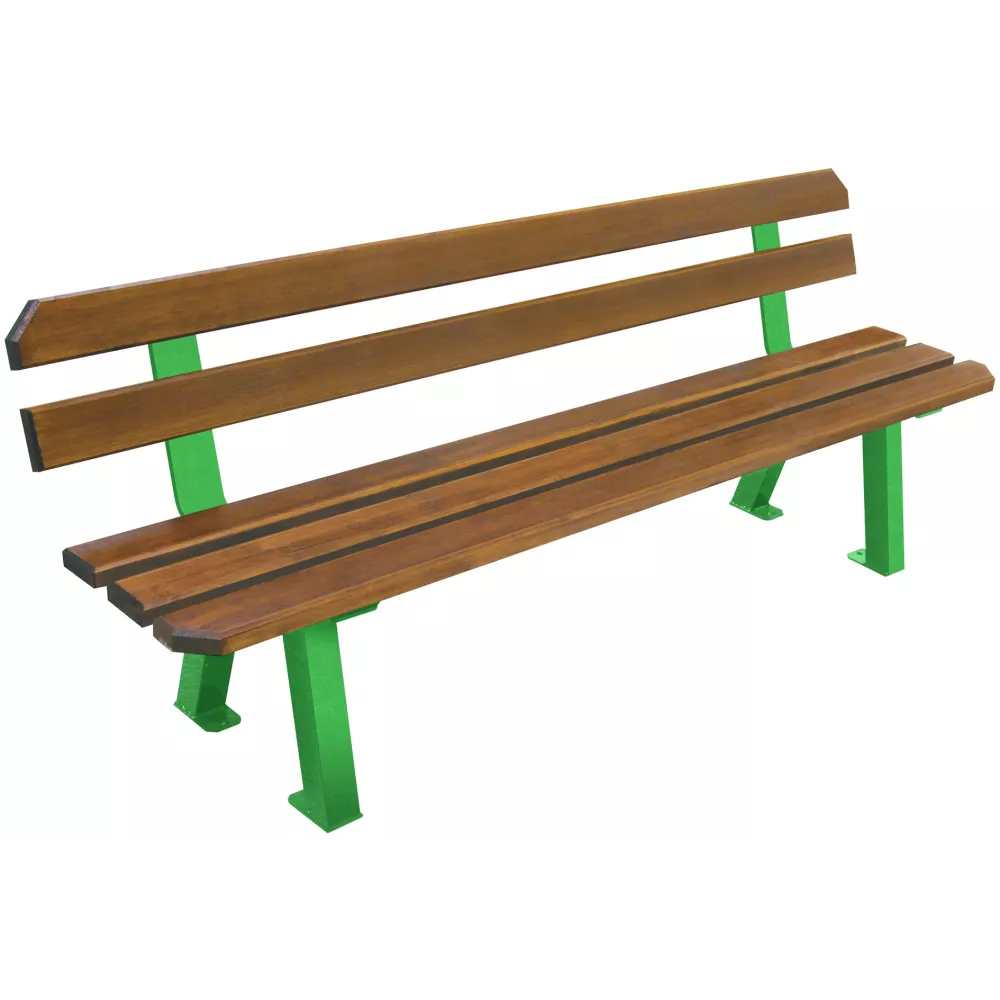 Banc SEATTLE lames en pin traité ou bois exotique