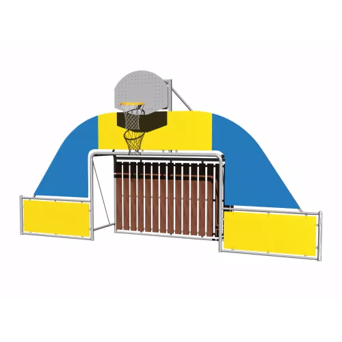 Frontale multisports acier galvanisé II