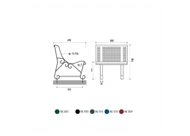 Fauteuil SANTIAGO