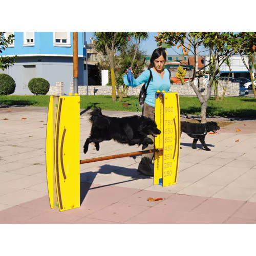 Saut en hauteur réglable pour chien