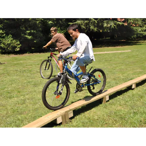 Passerelle droite en bois traité 8 mètres