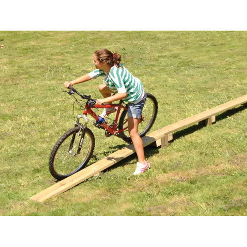 Passerelle droite en bois traité 8 mètres