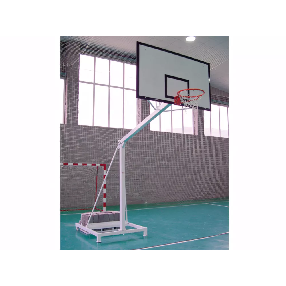 Panier de basket transportable sur roues