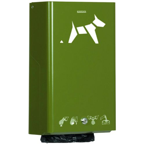 Distributeur mural hygiène canine 500 sacs