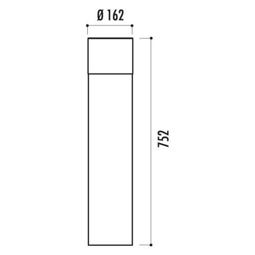 Potelet SANT CUGAT Ø 162 mm