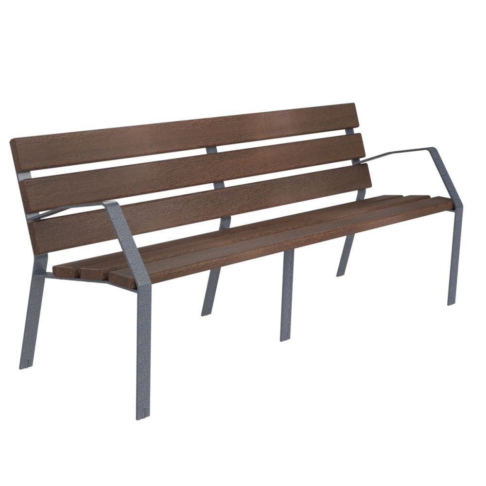 Banc MODO en polymère 100 % recyclé